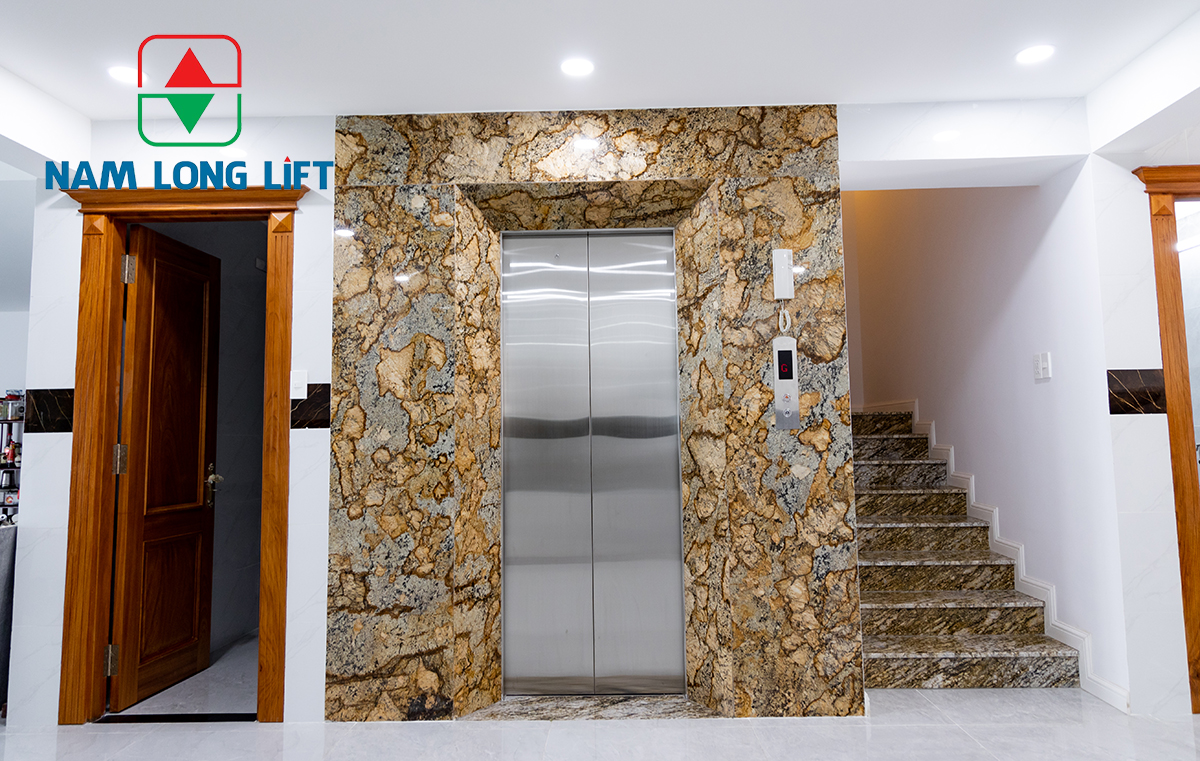 CÔNG TRÌNH LẮP ĐẶT THANG MÁY TẢI KHÁCH NHÀ PHỐ - QUẬN 12