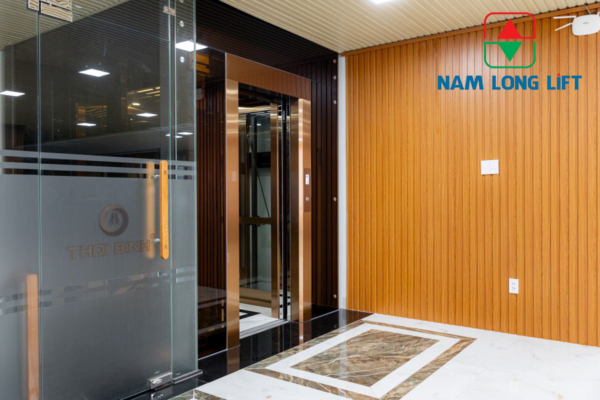 CÔNG TRÌNH LẮP ĐẶT THANG MÁY TẢI KHÁCH VĂN PHÒNG CÔNG TY CỔ PHẦN XÂY DỰNG THƯƠNG MẠI THỚI BÌNH
