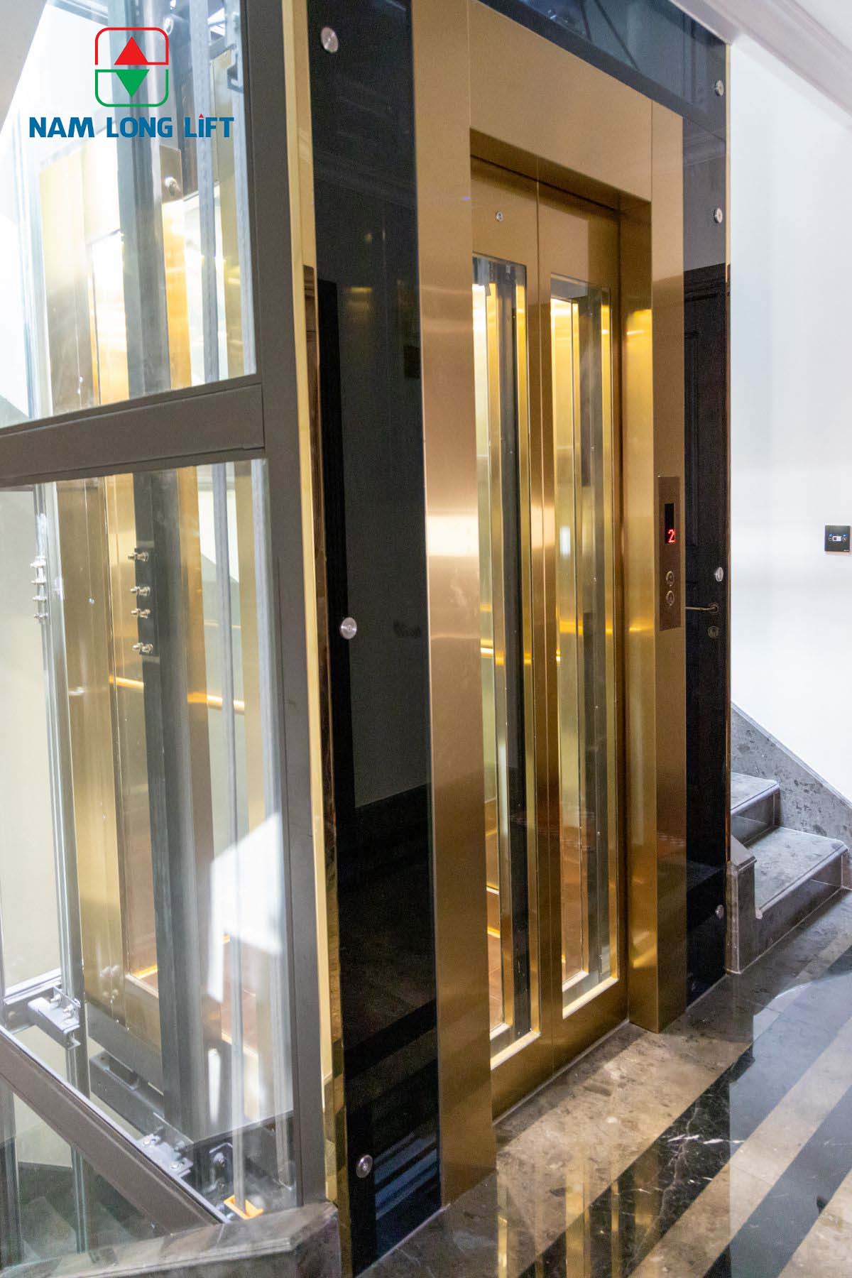 CÔNG TRÌNH LẮP ĐẶT THANG MÁY TẢI KHÁCH VILLA – KHU DÂN CƯ CITYLAND PARKHILL