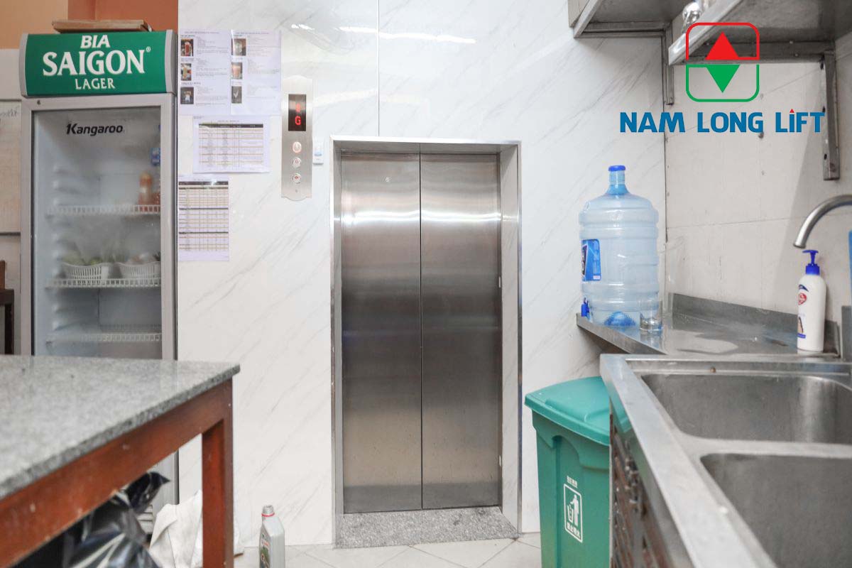 CÔNG TRÌNH LẮP ĐẶT THANG MÁY TẢI THỰC PHẨM – RESORT PHÚ HẢI