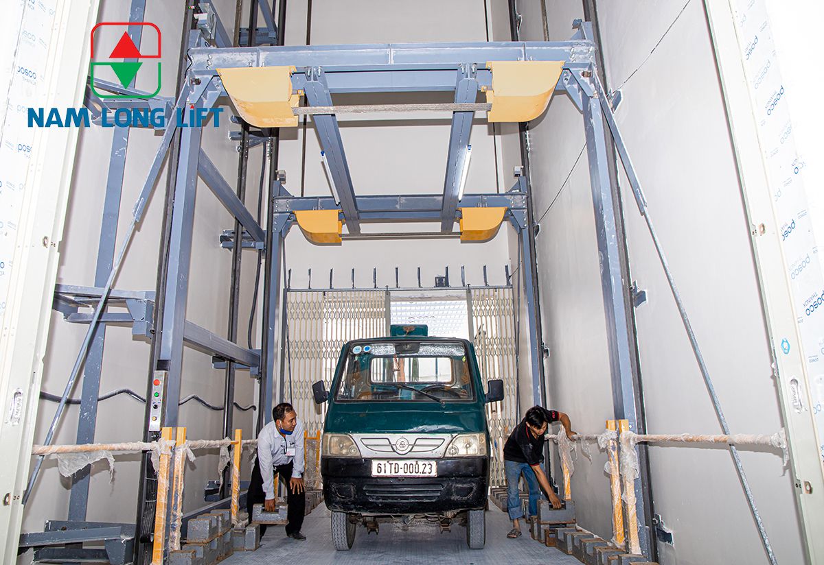 Thang máy chở ô tô chất lượng tại TP HCM - Giải pháp nâng cao hiệu quả và an toàn