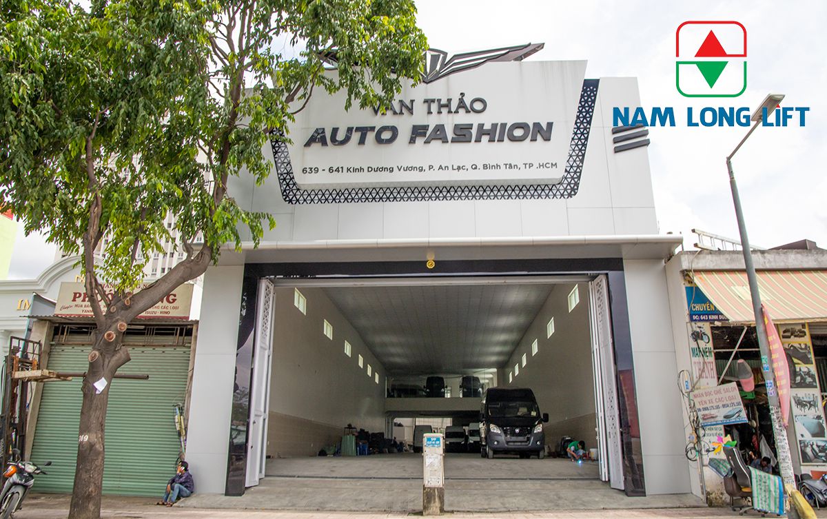 thang máy tải ô tô
