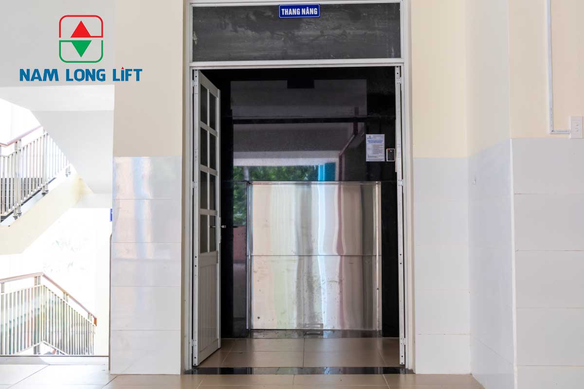 thang máy tải thực phẩm