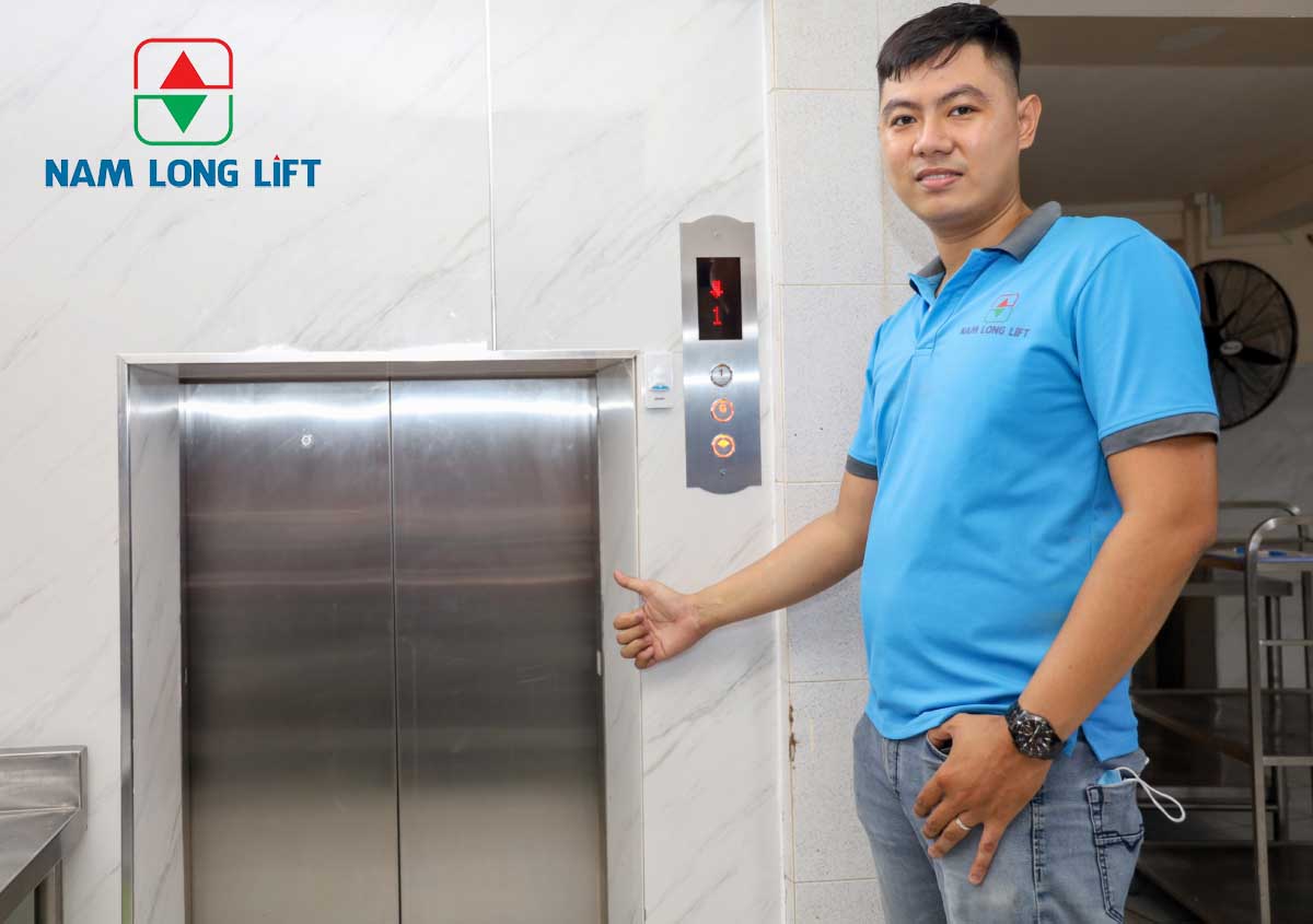 thang máy tải thực phẩm