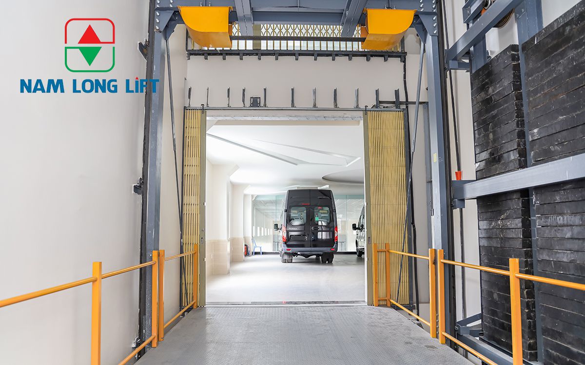 thang máy tải xe hơi chất lượng tại TP HCM